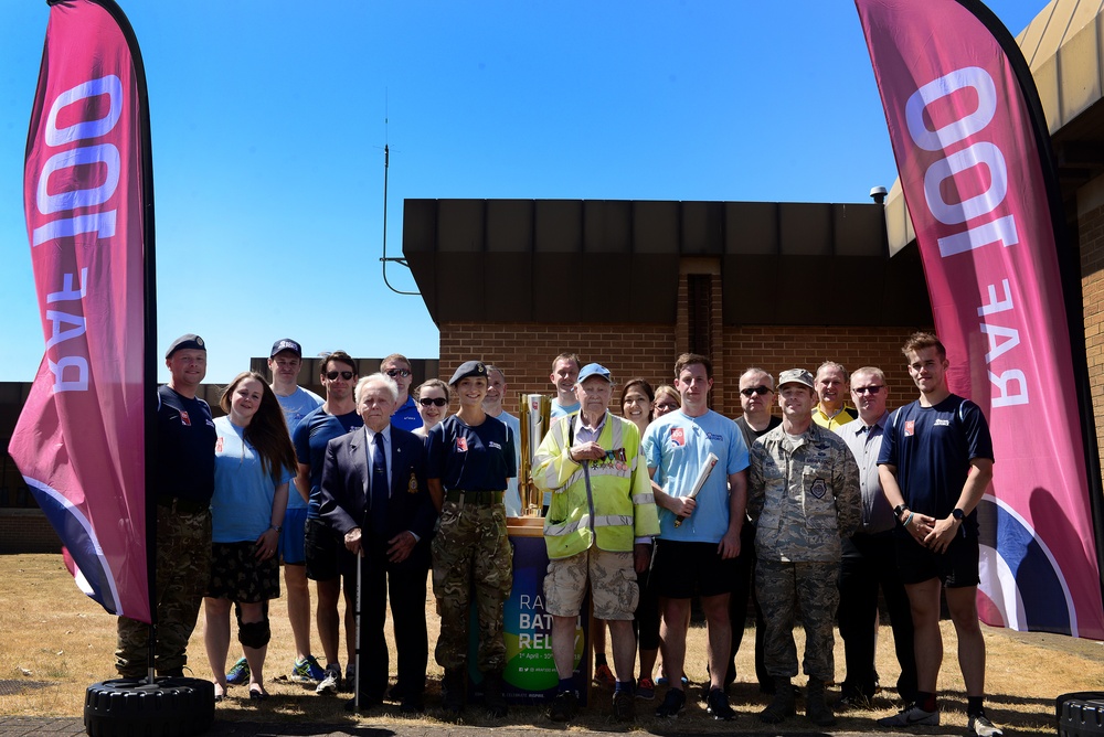 RAF 1OO Baton Relay