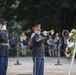 A Public Wreath-Laying Ceremony In Honor of Turkish - U.S. Army Staff Talks