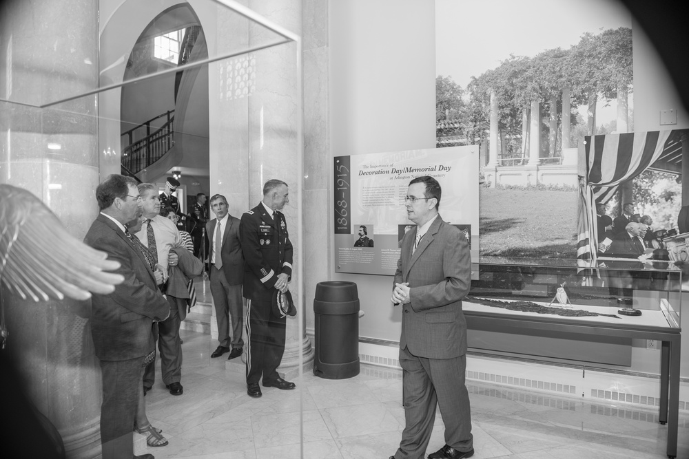 Gerald O'Keefe, Administrative Assistant to the Secretary of the Army, and Lt. Gen. Gary Cheek, Director of the Army Staff, Participate in Individual Army Full Honors Wreath-Layings at the Tomb of the Unknown Soldier