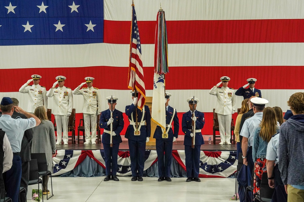 Coast Guard Air Station Sitka holds change of command