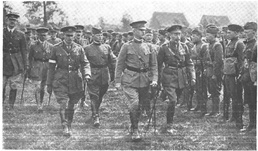 27th Division visited by King