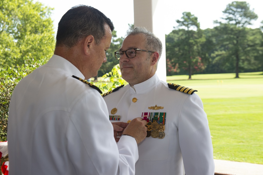 Navy Public Affairs Support Element East Change of Command