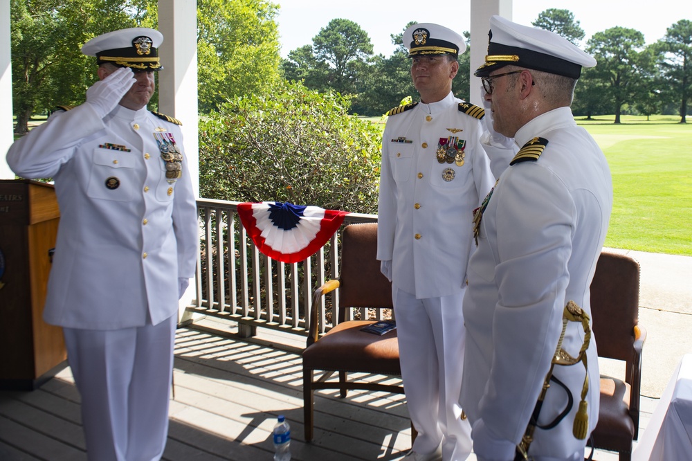 Navy Public Affairs Support Element East Change of Command