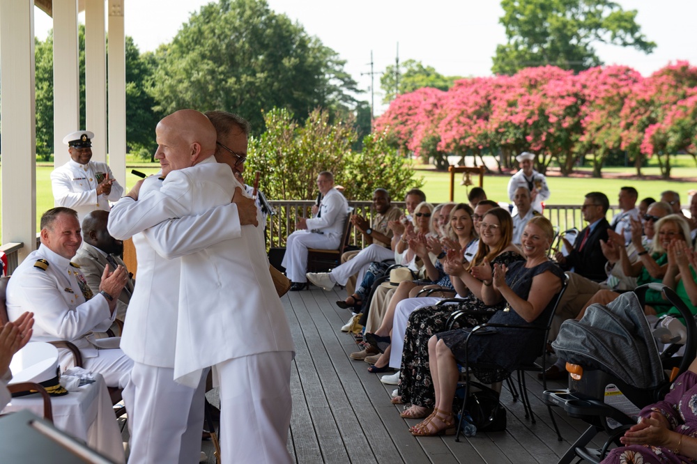 Navy Public Affairs Support Element East Change of Command