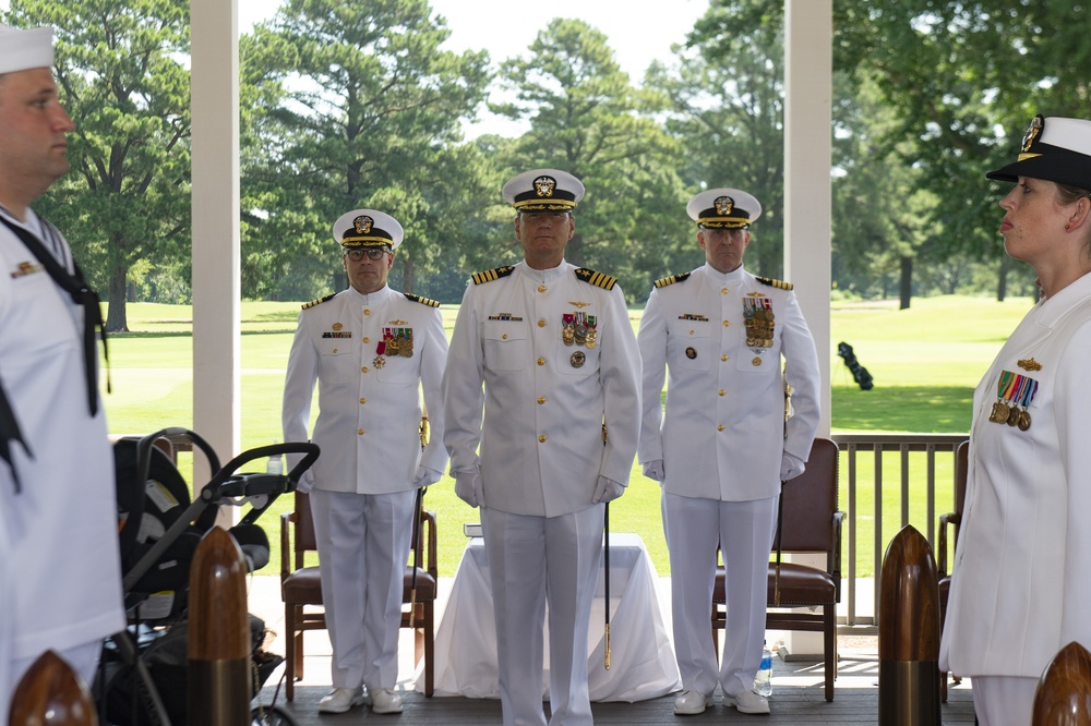 Navy Public Affairs Support Element East Change of Command