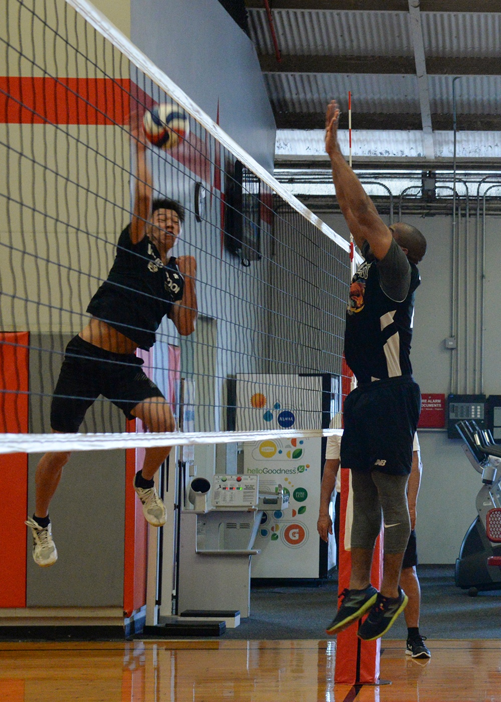 RIMPAC USS Sterett and Japan Maritime Self-Defense Force volleyball game RIMPAC USS Sterett and Japan Maritime Self-Defense Force volleyball game