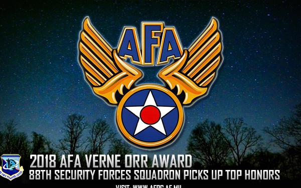 88th SFS named 2018 Verne Orr Award winner