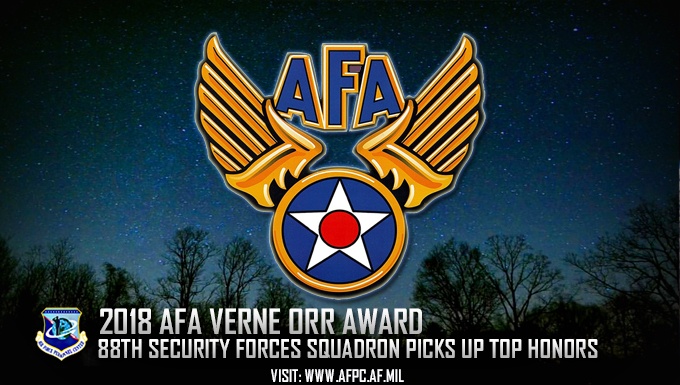 88th SFS named 2018 Verne Orr Award winner