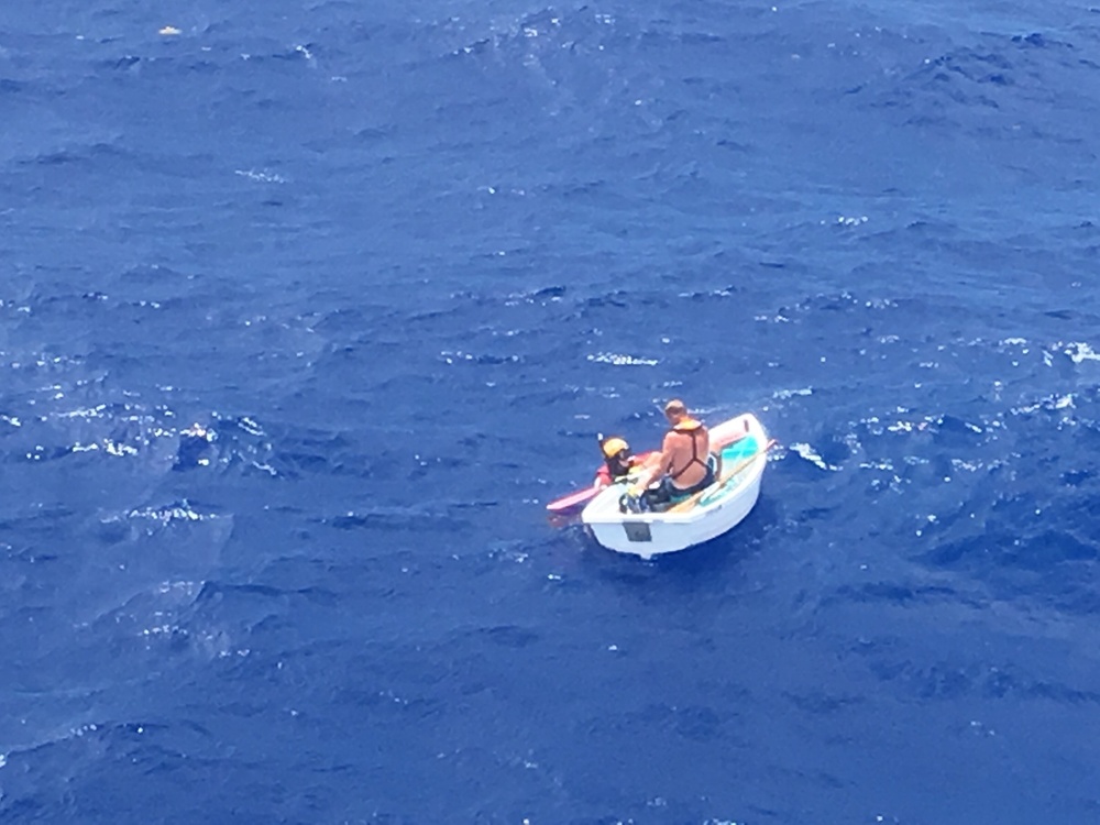 Coast Guard rescues St. Thomas man 6 miles southwest of Turks and Caicos