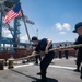 USS Jason Dunham (DDG 109) departs Haifa, Israel