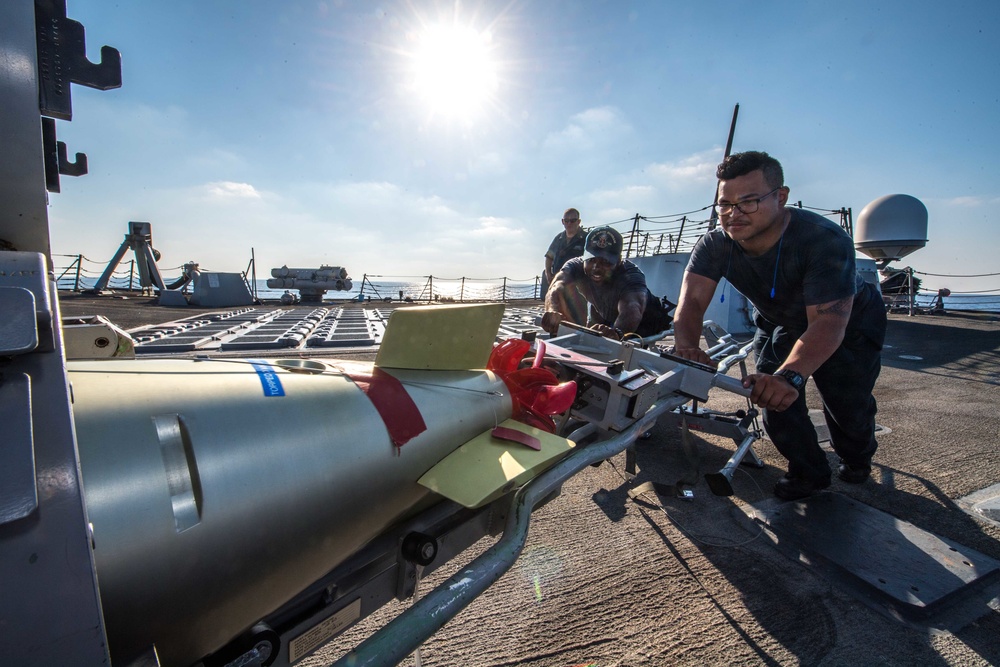 USS Jason Dunham (DDG 109) Torpedo Load