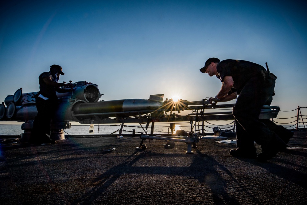 USS Jason Dunham (DDG 109) Torpedo Load