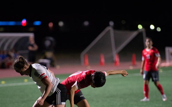 China and Canada Battle at 2018 CISM World Military Women’s Football Championship