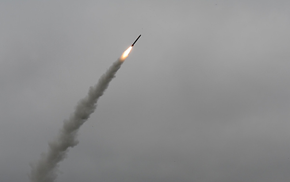 USS Annapolis Executes Tomahawk Flight Test (TFT)