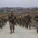 Out the rack, grab your pack: Marines with Headquarters &amp; Support Battalion conduct sustainment hike