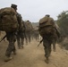 Out the rack, grab your pack: Marines with Headquarters &amp; Support Battalion conduct sustainment hike