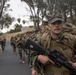 Out the rack, grab your pack: Marines with Headquarters &amp; Support Battalion conduct sustainment hike