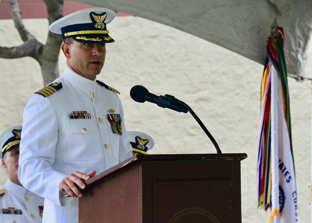 New captain at helm of Coast Guard Base Honolulu