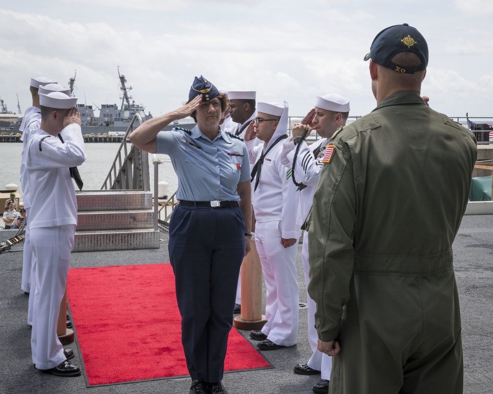 NATO General Staff Course Tour aboard USS Gerald R. Ford