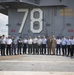 NATO General Staff Course Tour aboard USS Gerald R. Ford