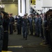 USS Gerald R. Ford (CVN 78) Chiefs Piped Ashore