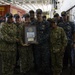 USS Gerald R. Ford (CVN 78) Chiefs Piped Ashore