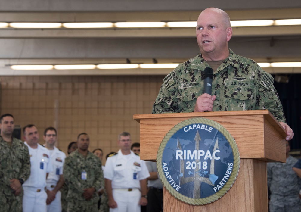 3rd Fleet visits RIMPAC 2018 Innovation Fair