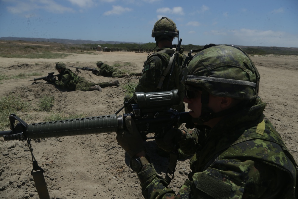 Canada, U.S. Marines prepare for AAV operations during RIMPAC