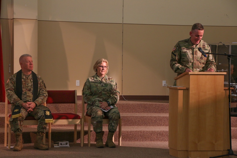 I Corps Change of Stole Ceremony