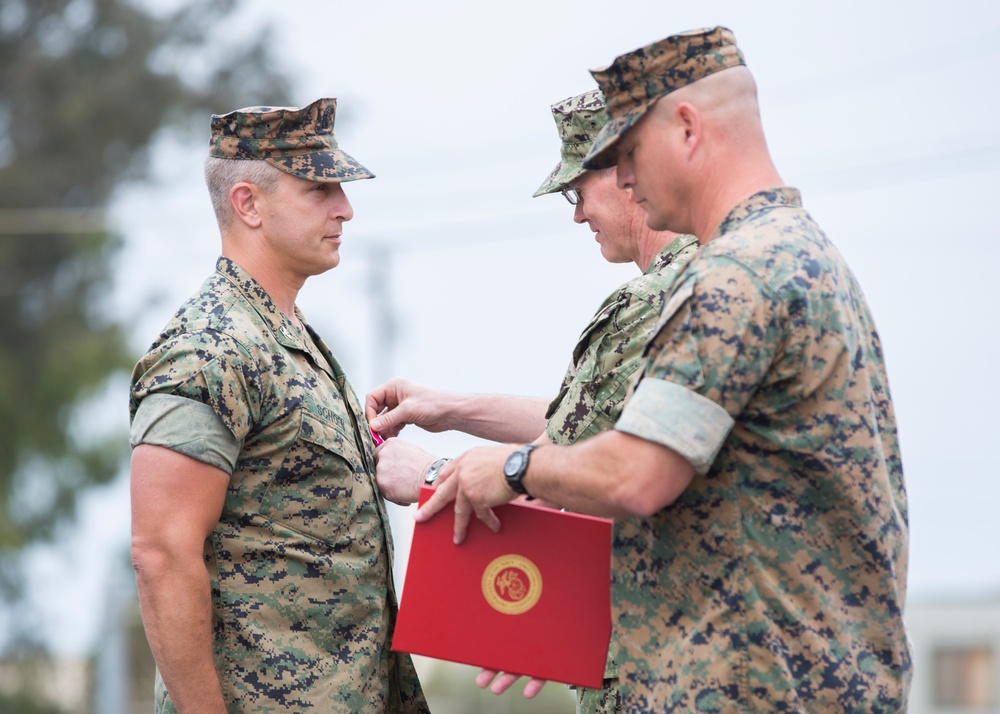 Field Medical Training Battalion-West Change of Command