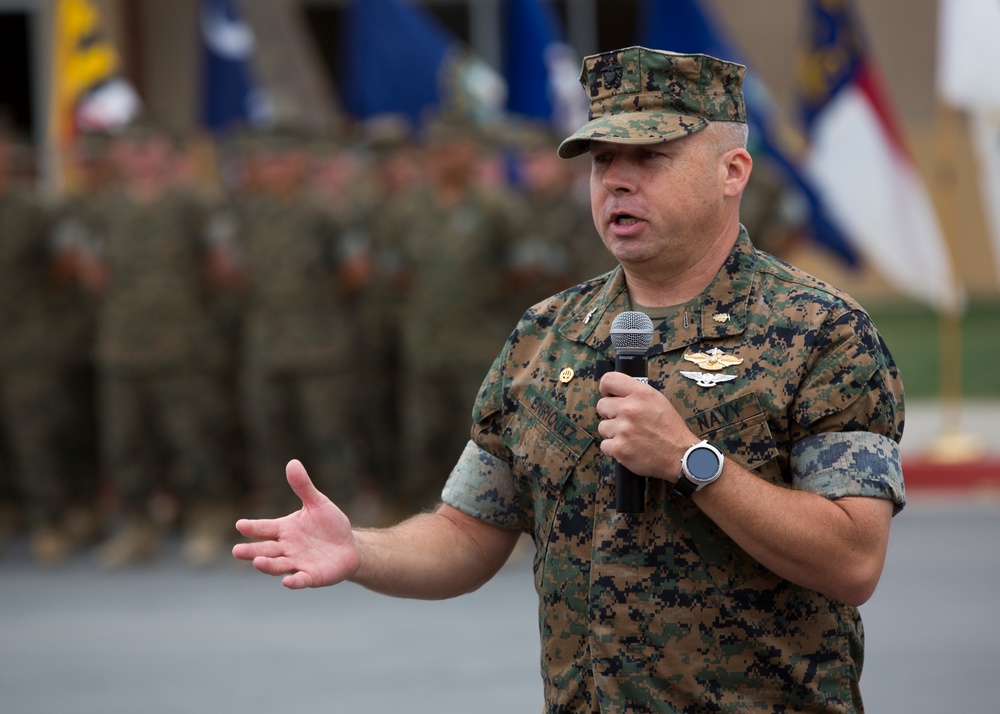 Field Medical Training Battalion-West Change of Command