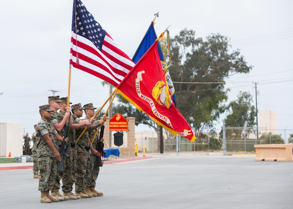 Field Medical Training Battalion-West Change of Command