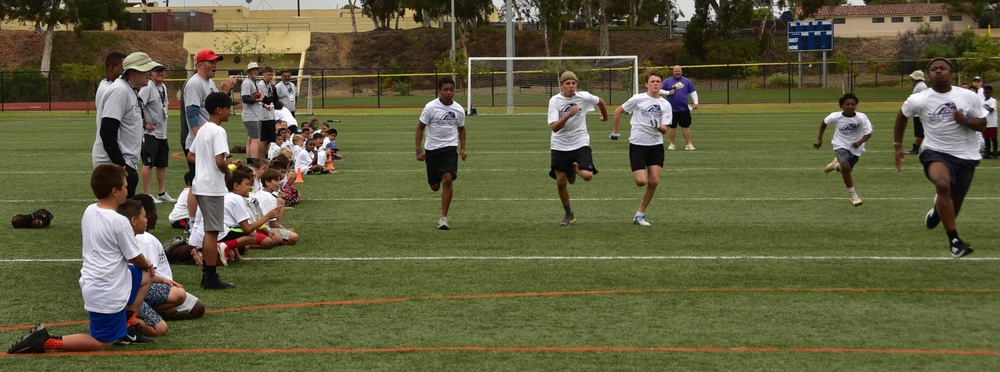Youths attend Kyle Rudolph Football ProCamp
