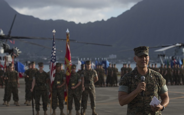 MAG-24 Change of Command