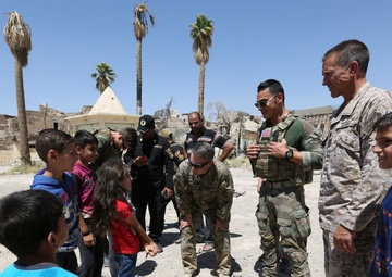 BG Caine visits Mosul, Iraq