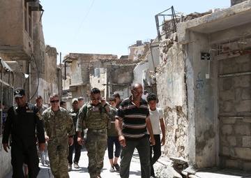 BG Caine Visits Mosul