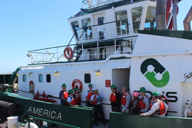 Coast Guard issues first certificate of inspection under new safety regulation in San Francisco Bay