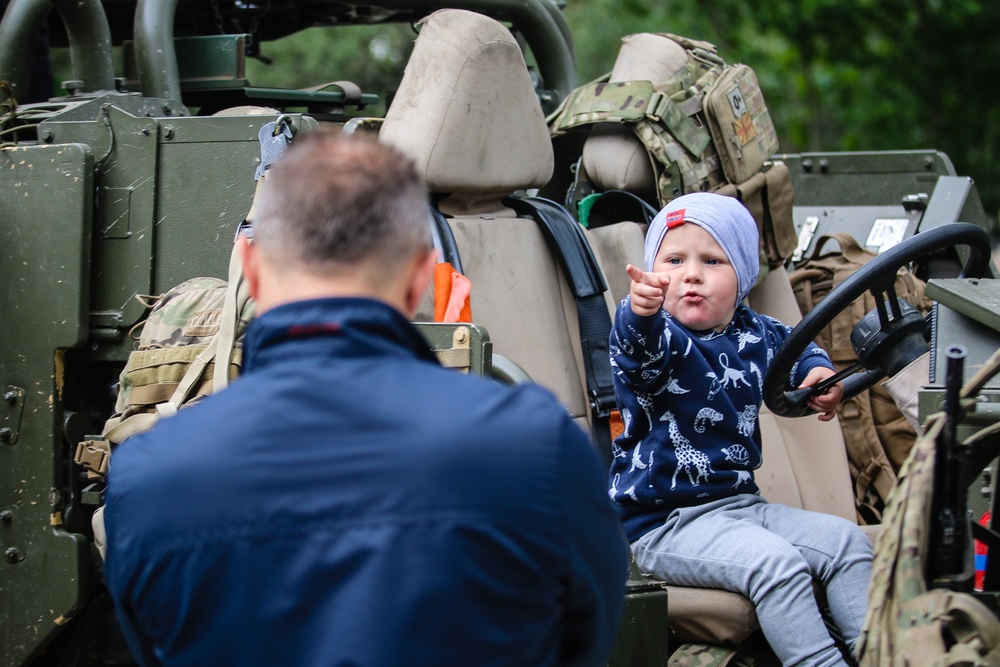 Battle Group Poland Static Display in Giżycko