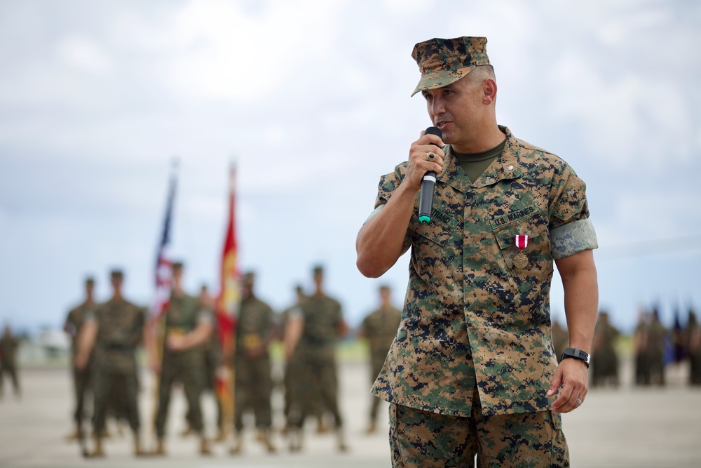 Marine Aviation Logistics Squadron 36 Change of Command