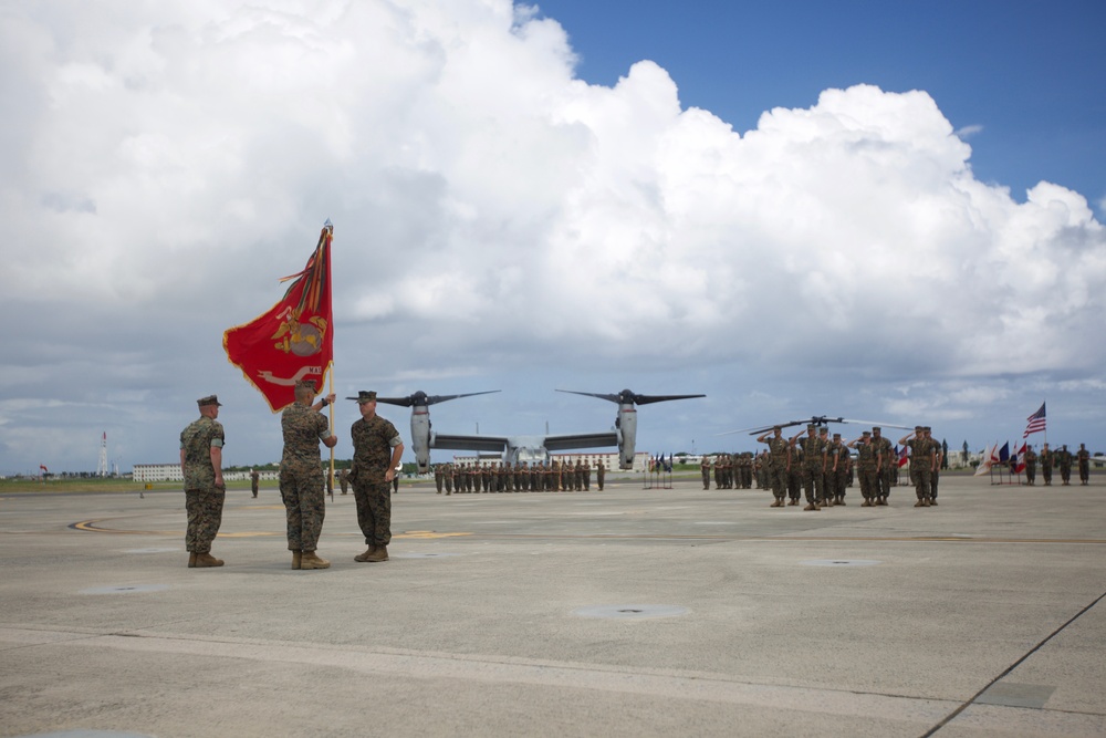 Marine Aviation Logistics Squadron 36 Change of Command