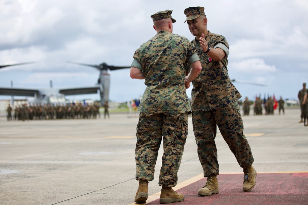 Marine Aviation Logistics Squadron 36 Change of Command