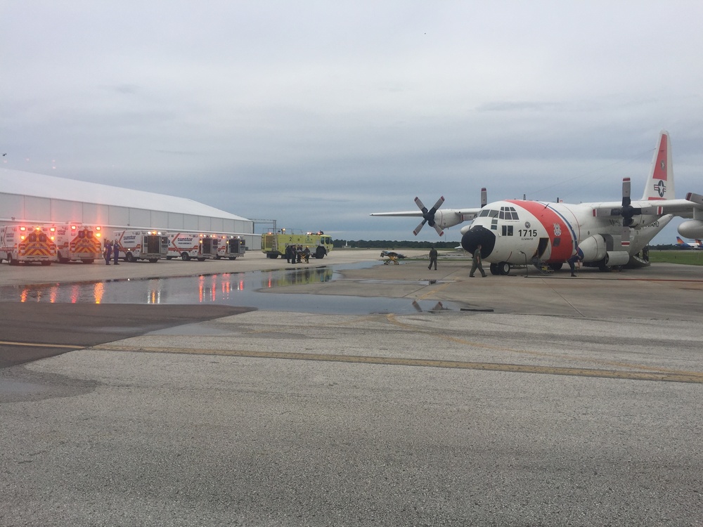 Coast Guard medevacs 4 to Florida after boat explosion in Exuma, Bahamas