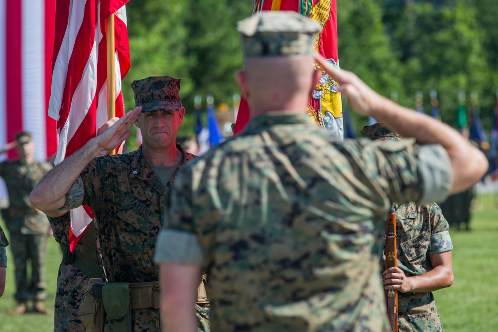 2d Transportation Support Battalion Change of Command