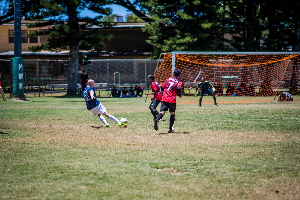 USS Dewey Soccer Match with KD Lekiu