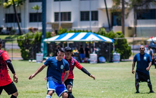 USS Dewey Soccer Match with KD Lekiu