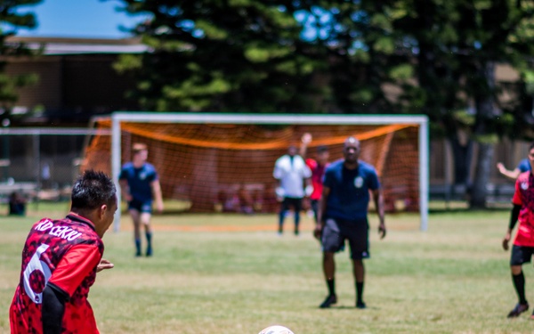 USS Dewey Soccer Match with KD Lekiu