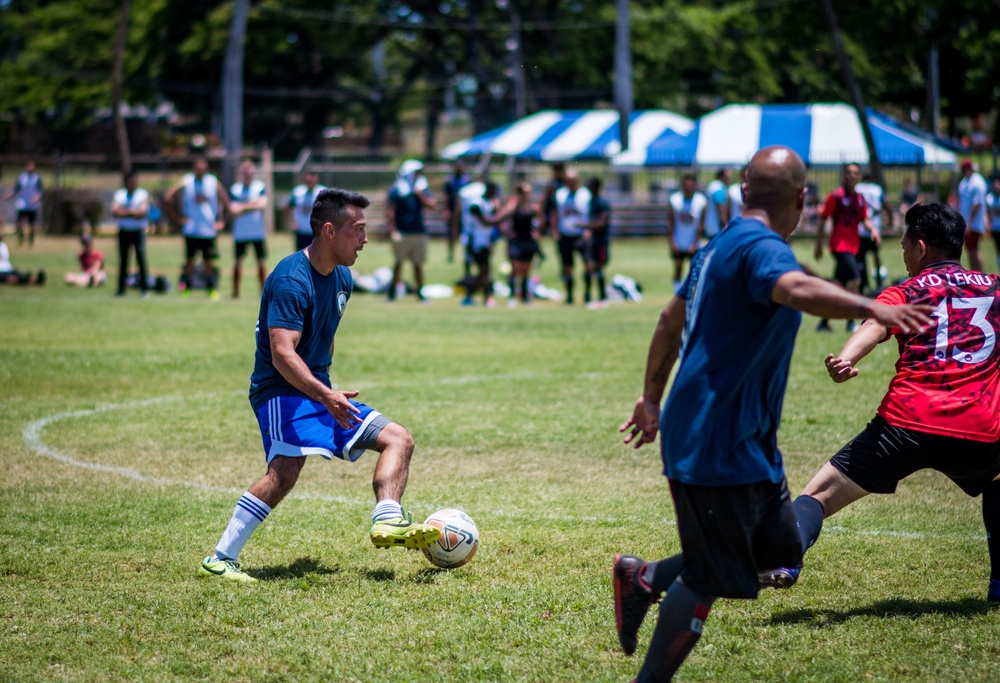 USS Dewey Soccer Match with KD Lekiu