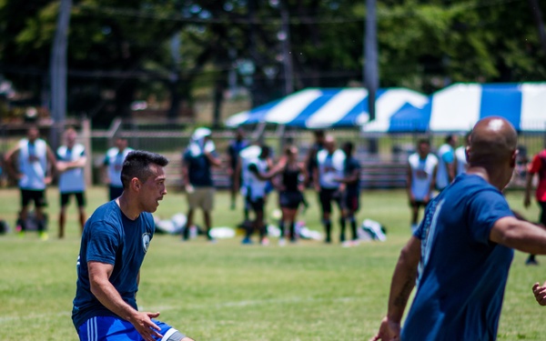 USS Dewey Soccer Match with KD Lekiu