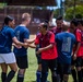 USS Dewey Soccer Match with KD Lekiu