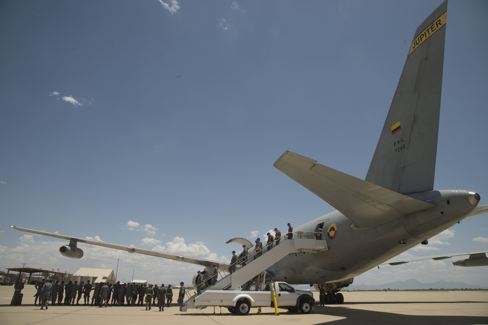Colombian Air Force participates in Red Flag